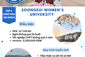🎓 TUYỂN SINH DU HỌC TRƯỜNG – SOONGEUI WOMEN’S UNIVERSITY 🎓